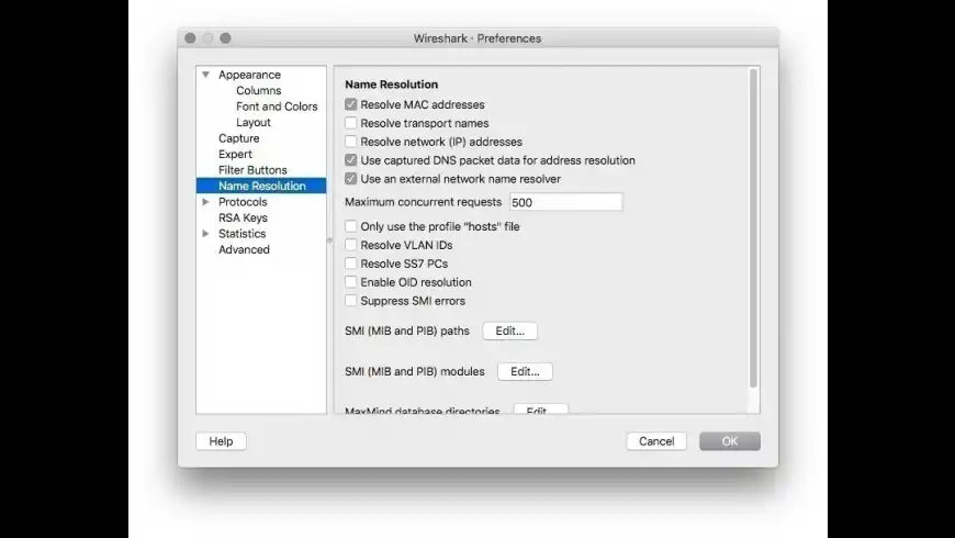 Wireshark download for mac 10.9